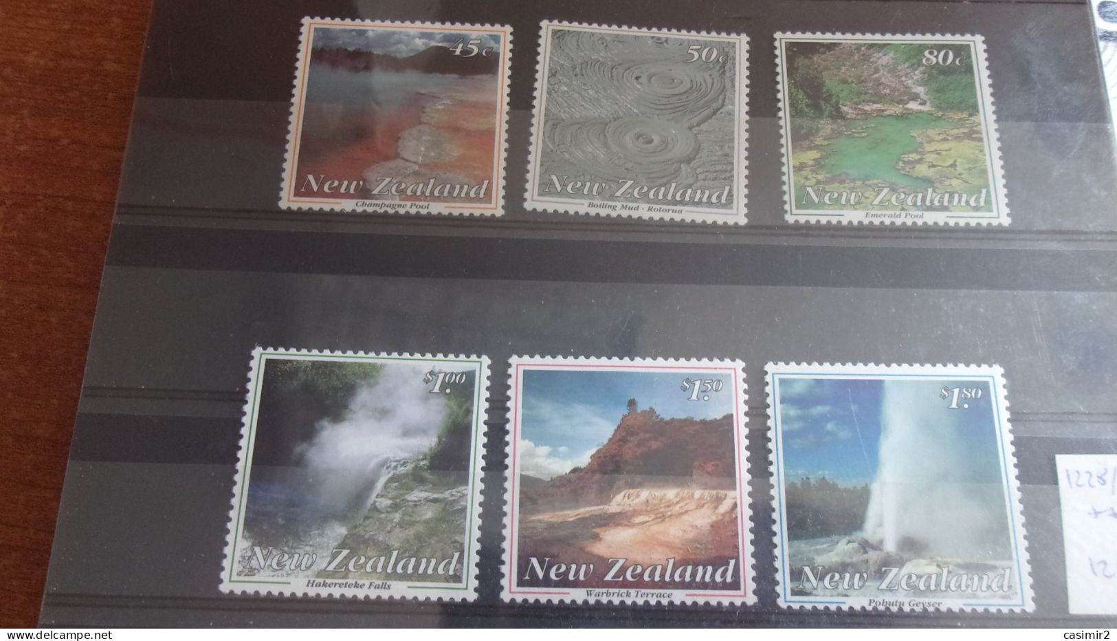 NOUVELLE ZELANDE YVERT N°1228.1233** - Unused Stamps