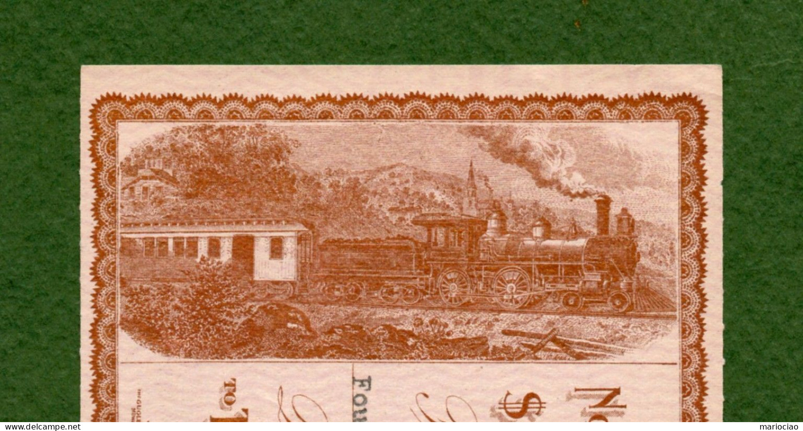 USA Check COLUMBUS & XENIA RAILROAD 1921 Columbus, Ohio - Andere & Zonder Classificatie