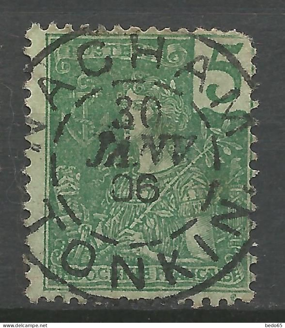 INDOCHINE N° 27 CACHET NACHAM TONKIN / Used - Used Stamps