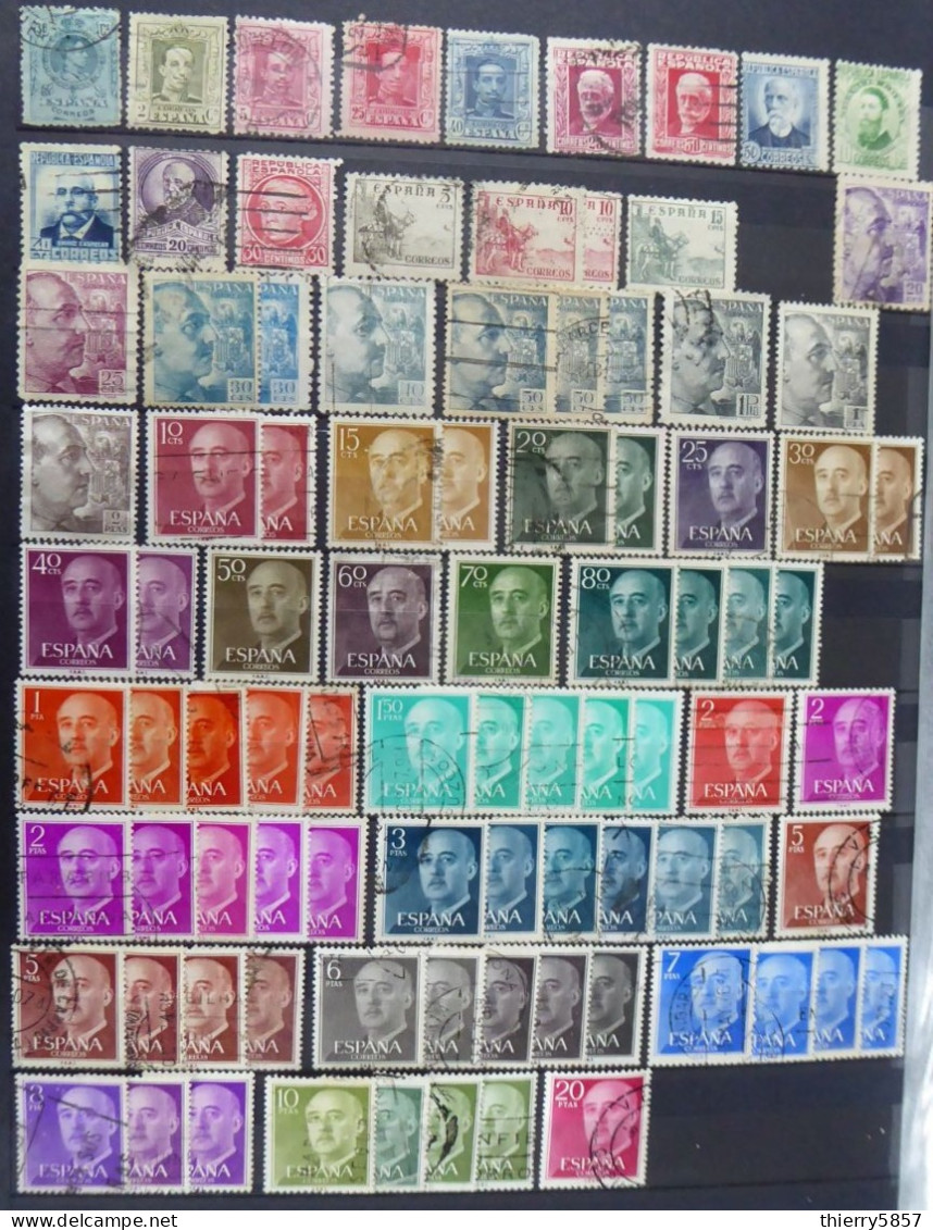 Lot Espagne + Anciennes Colonies - Collections