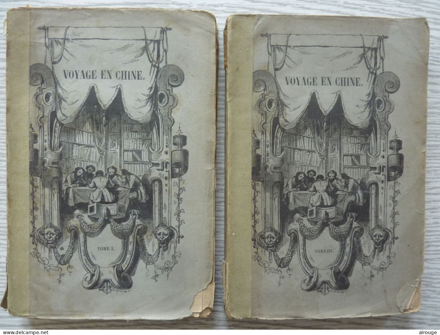 Voyage En Chine Par Julien De La Gravière, Sd 1864, Et Dans Les Mers Et Archipels De Cet Empire, 2 Tomes - 1801-1900