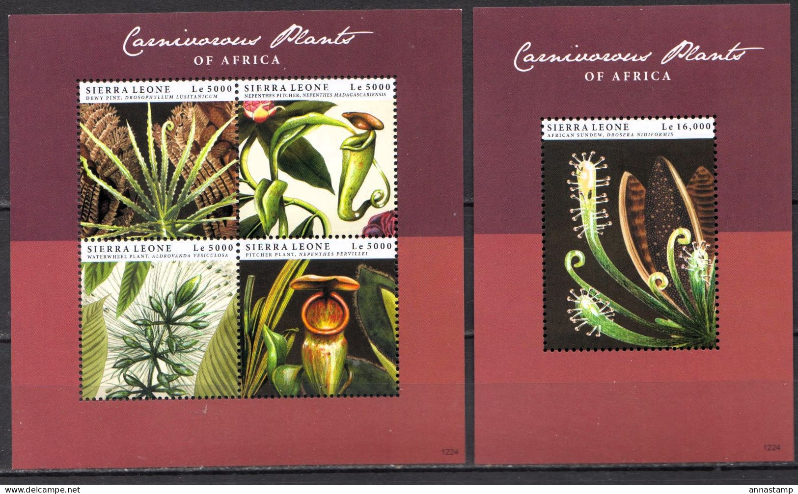 Sierra Leone MNH Minisheet And SS - Sonstige & Ohne Zuordnung