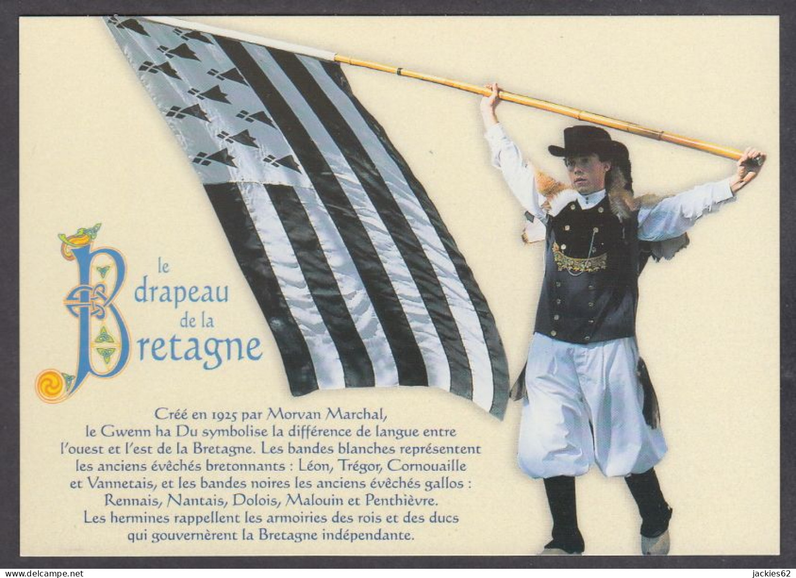 126177/ BRETAGNE, Le Drapeau - Bretagne