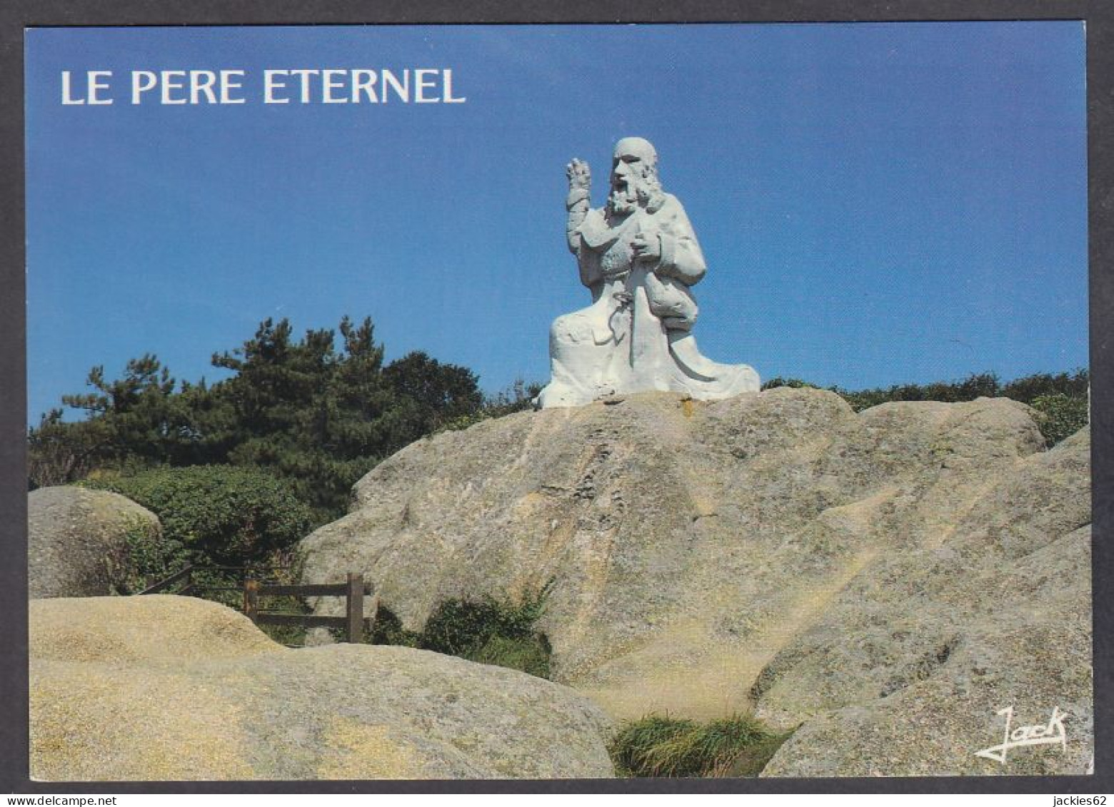 125689/ TRÉGASTEL, La Statue Du Père Éternel - Trégastel