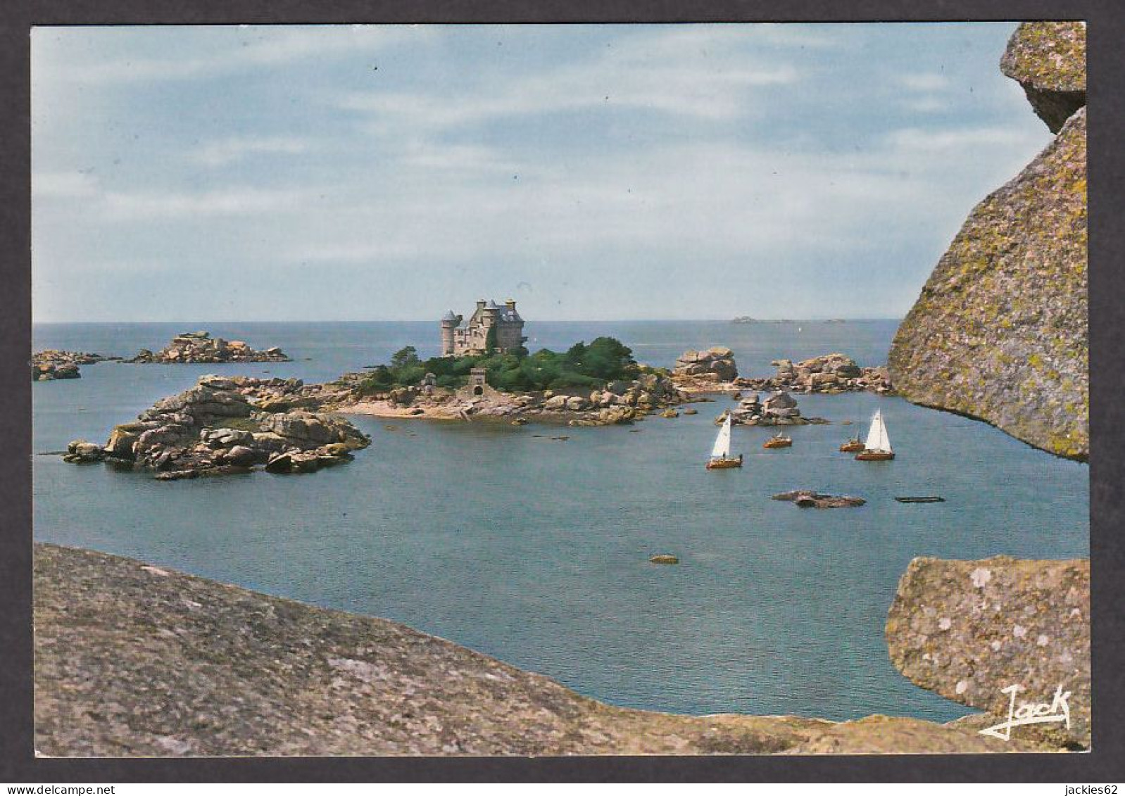 100235/ TRÉGASTEL, Le Château De Costaérès, Côte De Granit Rose - Trégastel