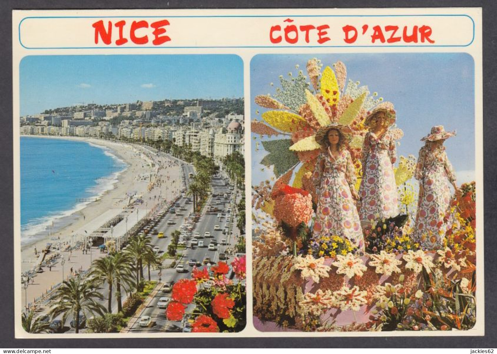 129426/ NICE, La Promenade Des Anglais, Bataille De Fleurs - Multi-vues, Vues Panoramiques