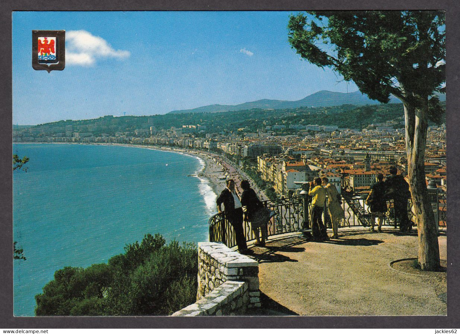 080441/ NICE, Vue Générale Prise De La Terrasse D'Observation Du Château - Mehransichten, Panoramakarten