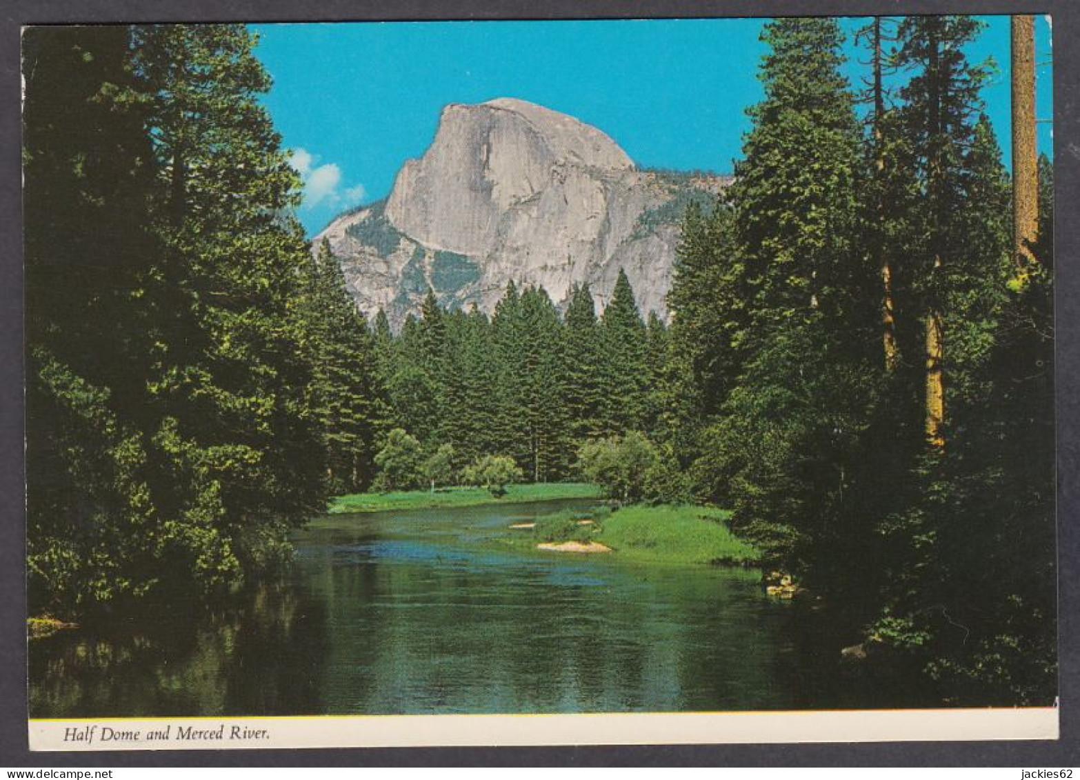122651/ YOSEMITE PARK, Half Dome And Merced River - Yosemite