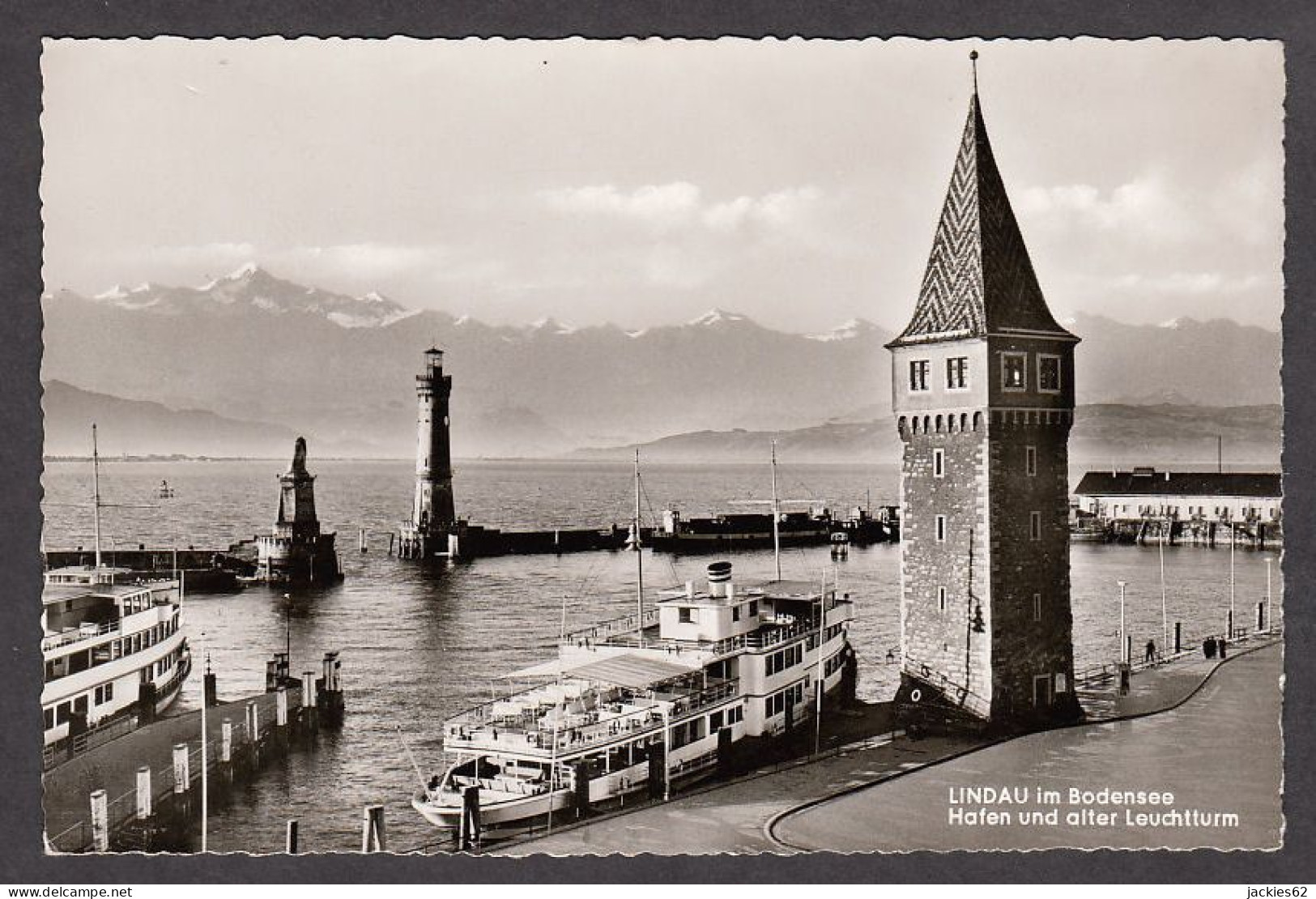 075935/ LINDAU, Hafen Und Alter Leuchtturm - Lindau A. Bodensee