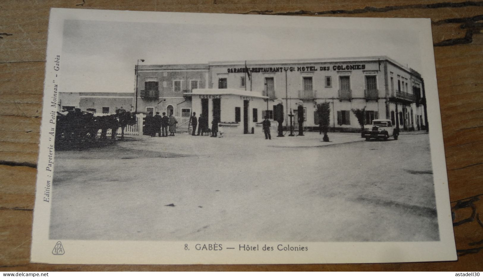 GABES, Hotel Des Colonies  ............... BE2-19024 - Tunesië
