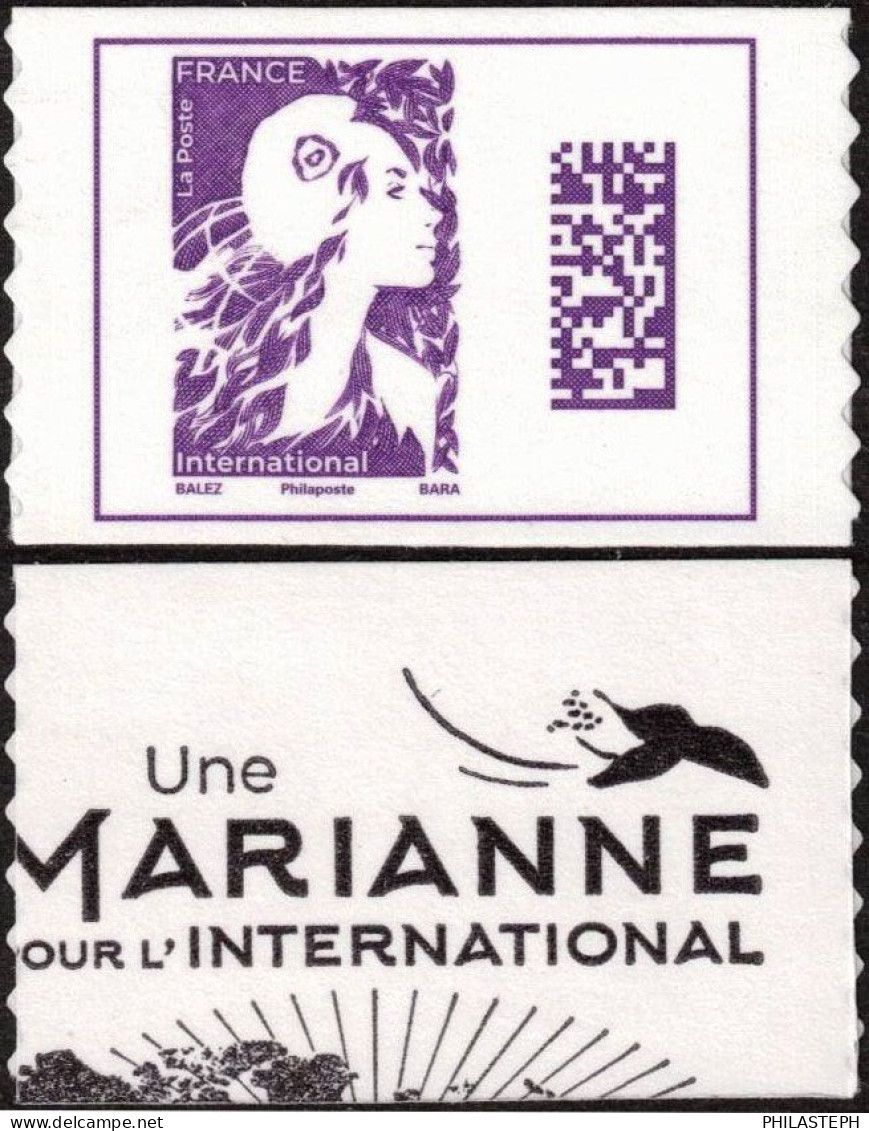 Nouveau 2023 TVP International  MARIANNE DE L'AVENIR Adhésif Issu De Carnet - YT 2360a Neuf - Neufs