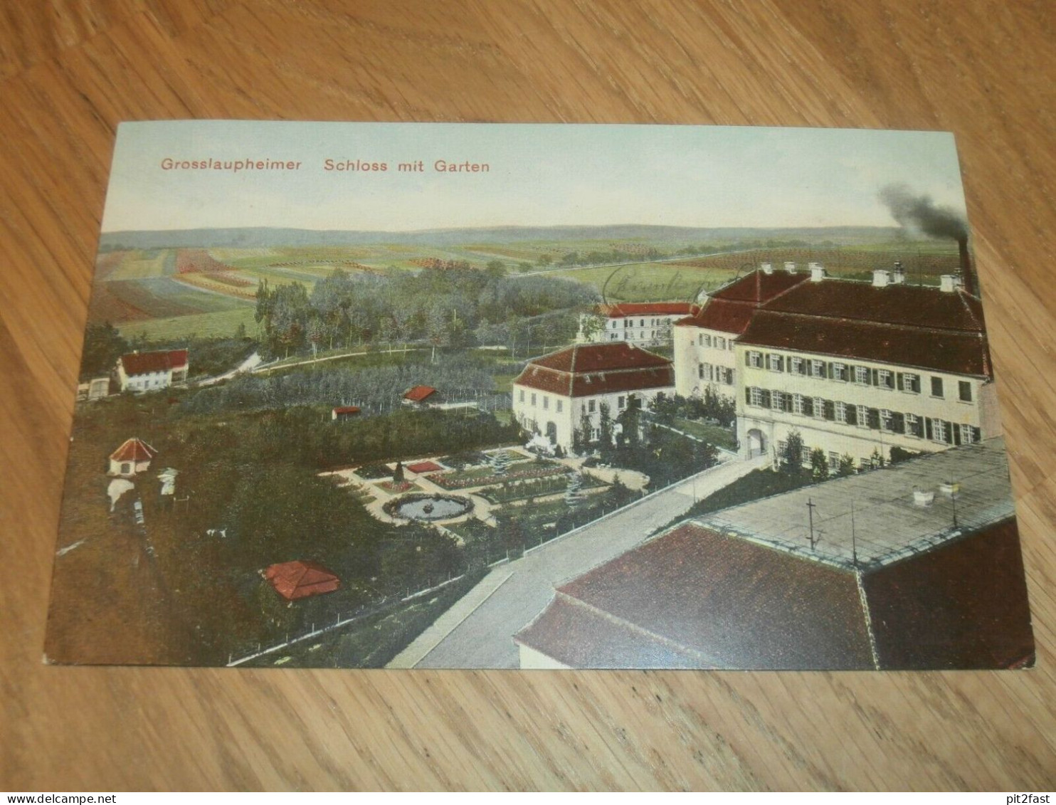 AK Laupheim , 1909 , Grosslaupheimer Schloss , Ansichtskarte !!! - Biberach