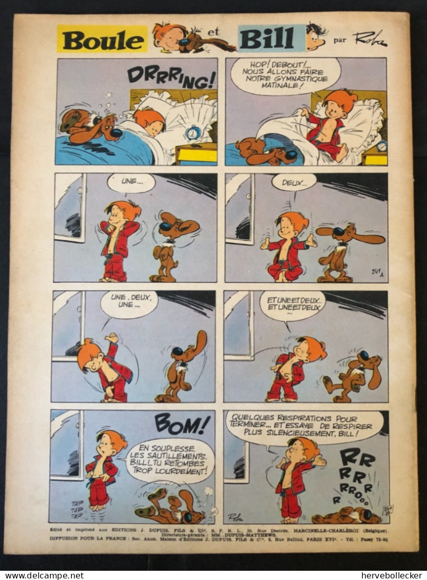 Spirou Hebdomadaire N° 1409 -1965 - Spirou Magazine