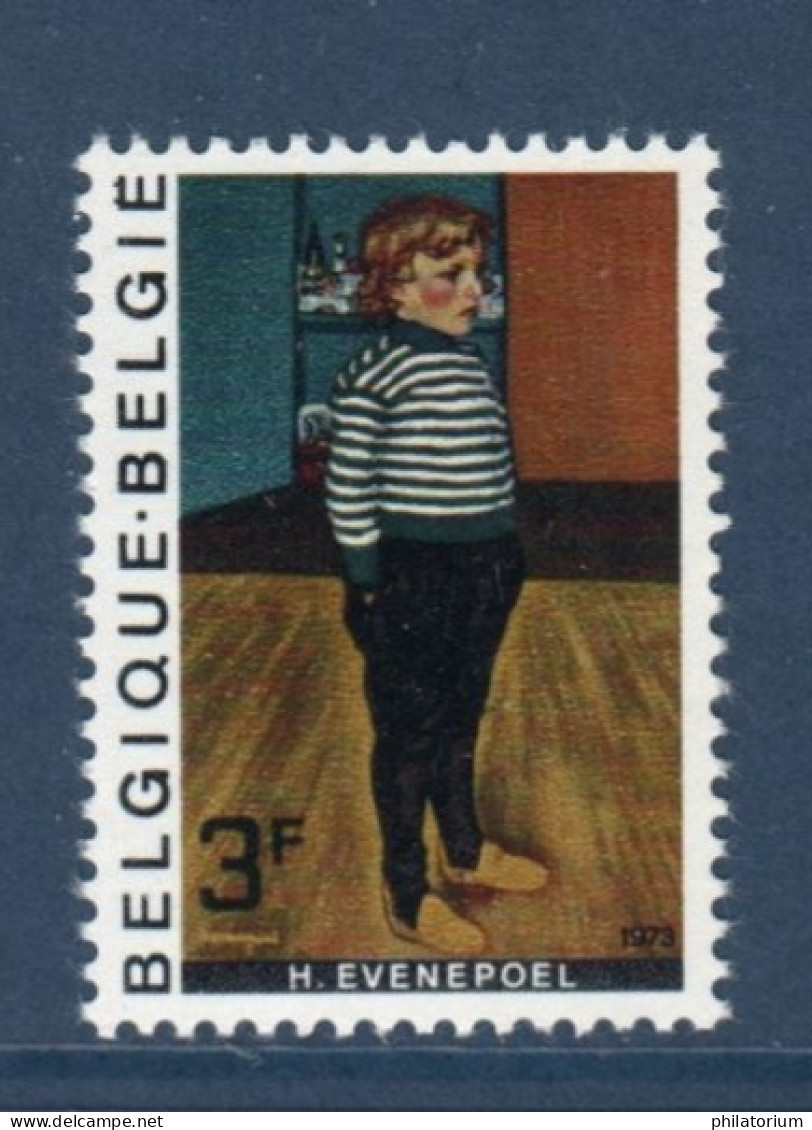 Belgique België, **, Yv 1679, Mi 1738, SG 2322, "Charles In A Striped Jersey" (1898) Par Henri Evenepoel, - Unused Stamps