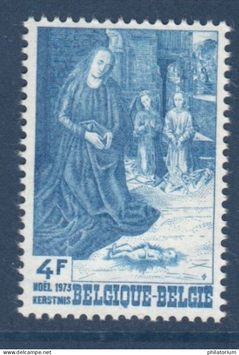 Belgique België, **, Yv 1681, Mi 1740, SG 2324, Noël 1973, - Unused Stamps