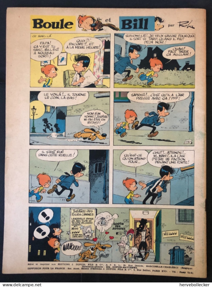 Spirou Hebdomadaire N° 1428 -1965 - Spirou Magazine