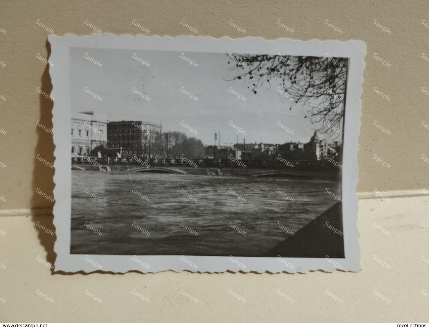 Italia Foto Roma Flood Piena Del Tevere 1937. - Europa