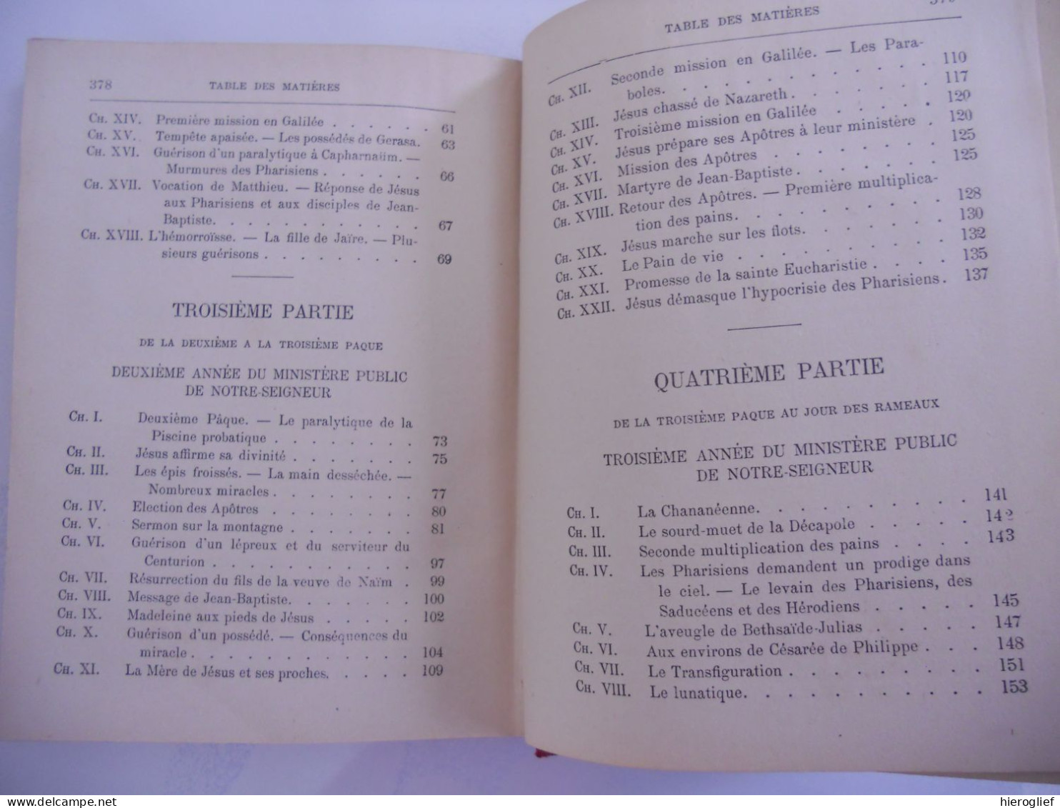 Le Saint Evangile de notre Seigneur Jésus-Christ ou les 4 évangiles en un seul par A. Weber 1904 Verdun Braine-le-Comte