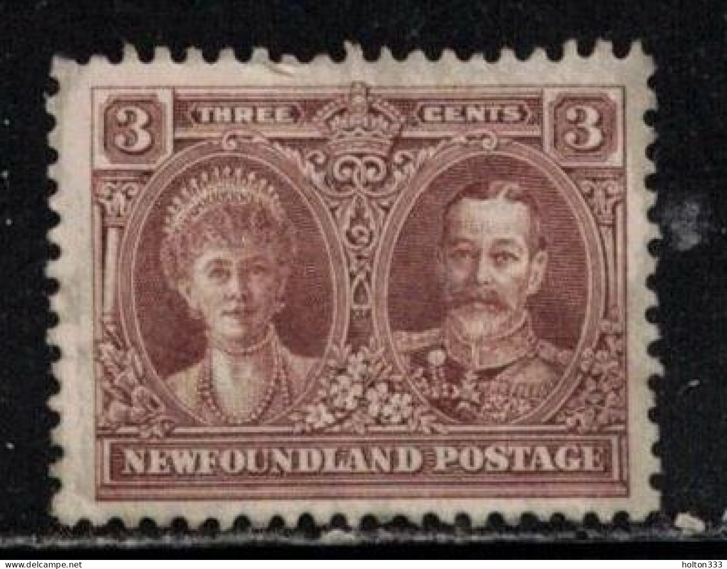 NEWFOUNDLAND Scott # 147 Used - KGV & Queen Mary - 1908-1947