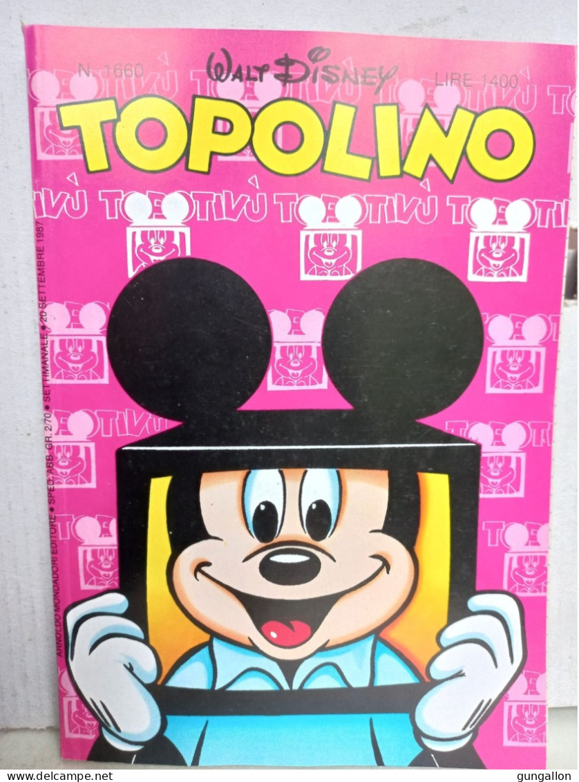 Topolino (Mondadori 1987) N. 1660 - Disney