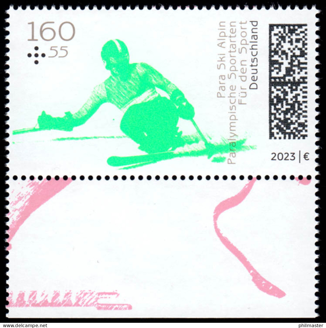 3764 Für Den Sport 2023 - Para Ski Alpin Aus MH 126, ** Postfrisch - Unused Stamps