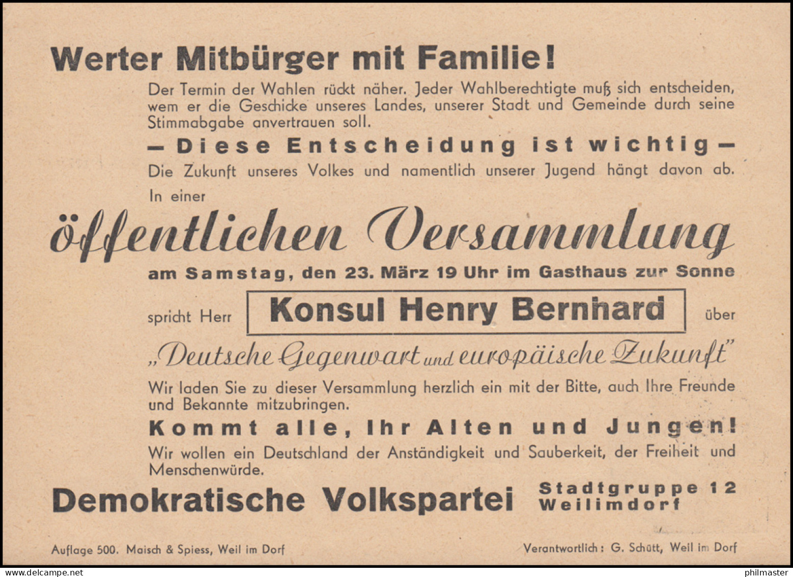 Gebühr-Bezahlt-Stempel Auf Geschwärzter Postkarte STUTTGART 20.5.1946 - Altri & Non Classificati