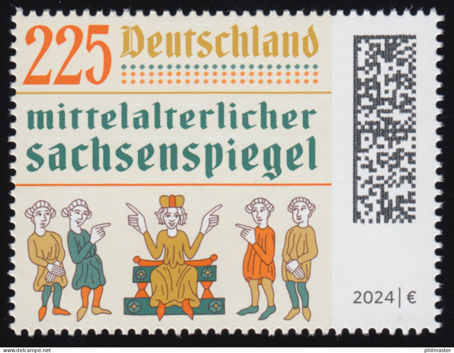 3815 Sachsenspiegel, Postfrisch **/MNH - Neufs