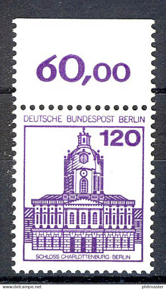 675 Burgen U.Schl. 120 Pf Oberrand ** Postfrisch - Nuevos