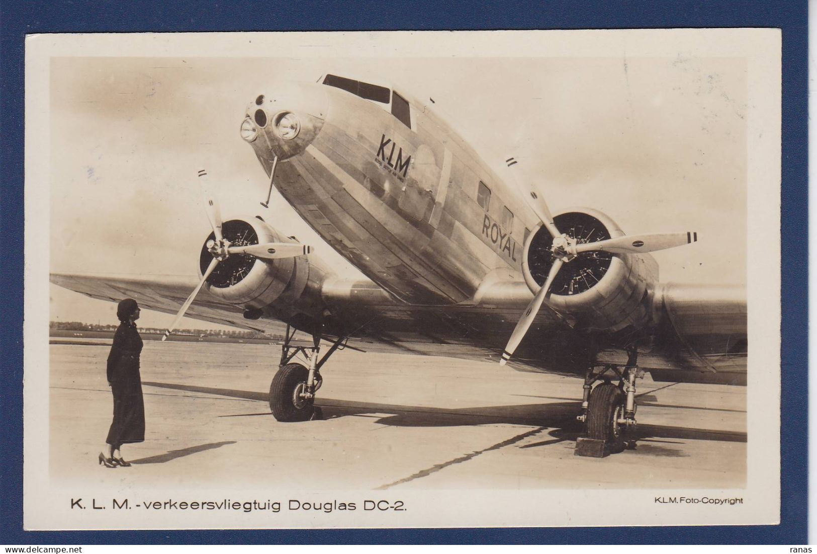CPSM Aviation KLM Voir Scan Du Dos - 1919-1938: Interbellum