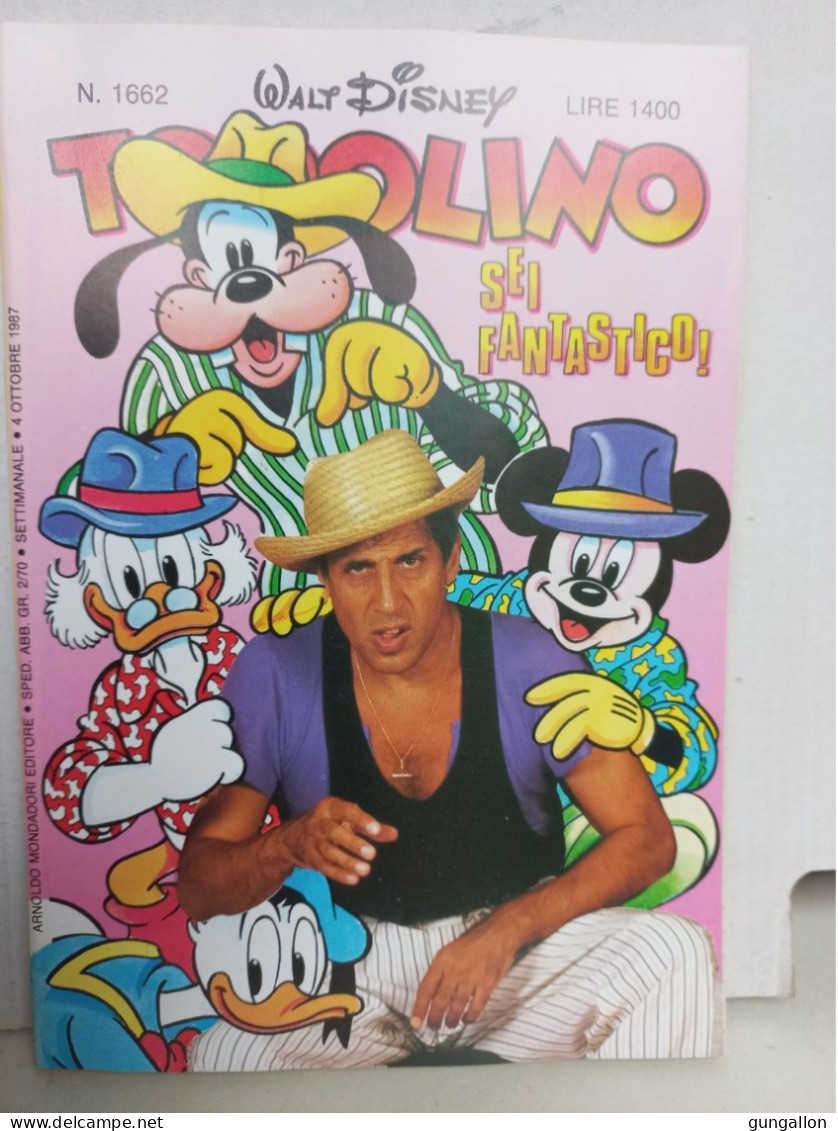 Topolino (Mondadori 1987) N. 1662 - Disney