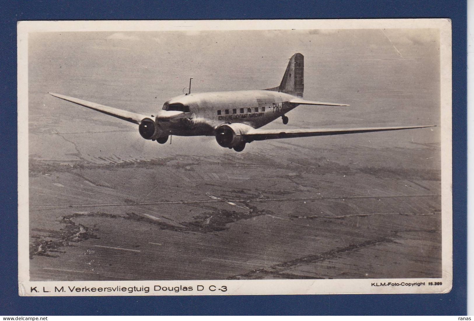 CPSM Aviation KLM Voir Scan Du Dos - 1919-1938: Interbellum
