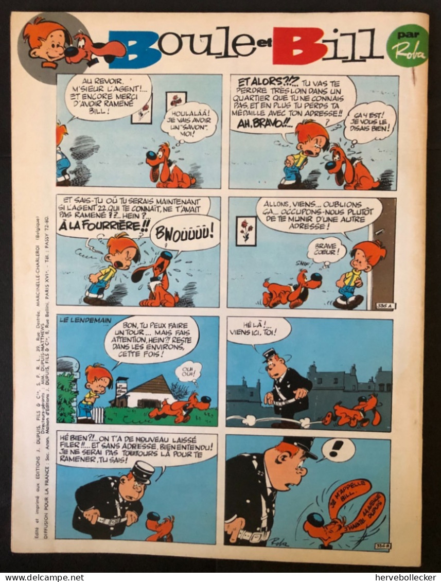 Spirou Hebdomadaire N° 1504 -1967 - Spirou Magazine