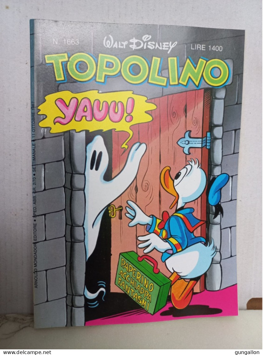 Topolino (Mondadori 1987) N. 1663 - Disney