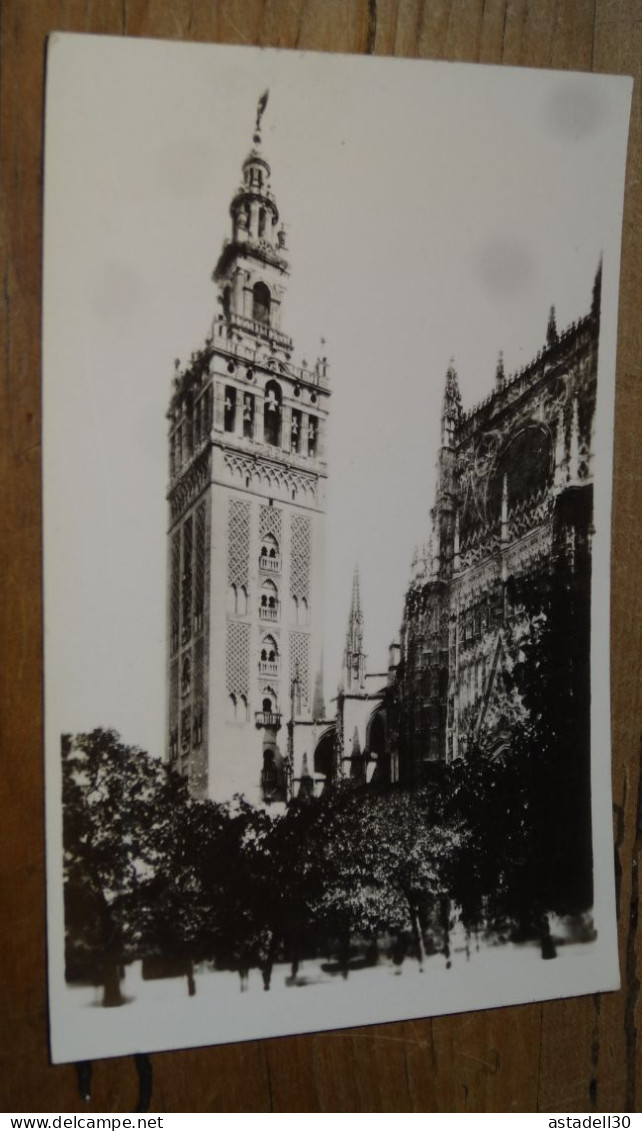 Carte Photo Sévilla   ............... BE2-19042 - Sevilla