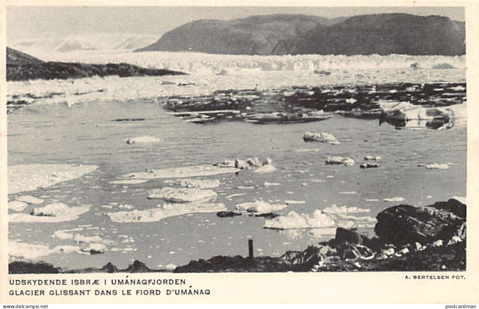 GRØNLAND Greenland – Uummannaq - The Floating Ice Floe - Publ. Administration Du Groenland – Photographer A. Bertelsen - Groenlandia