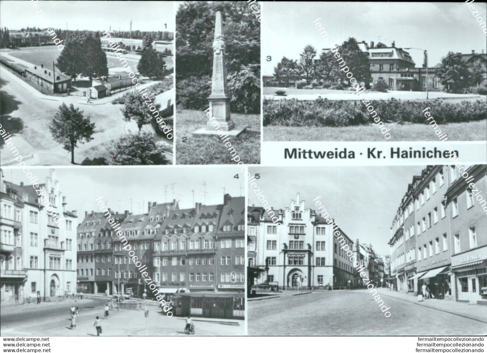 Bo608 Cartolina Mittweida Kr.hainichen  Germania Germany - Altri & Non Classificati