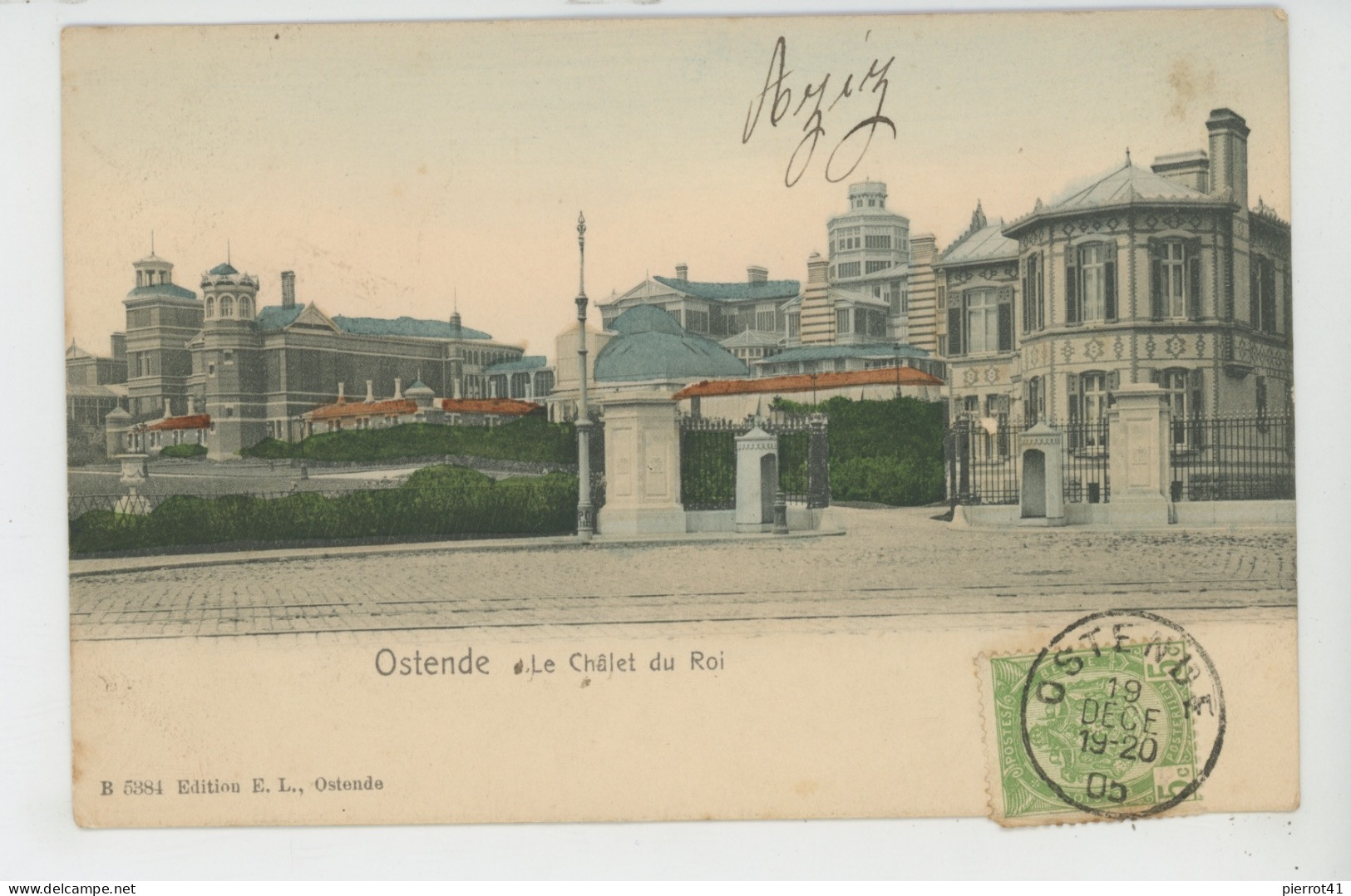 BELGIQUE - OSTENDE - OOSTENDE - Le Chalet Du Roi - Oostende