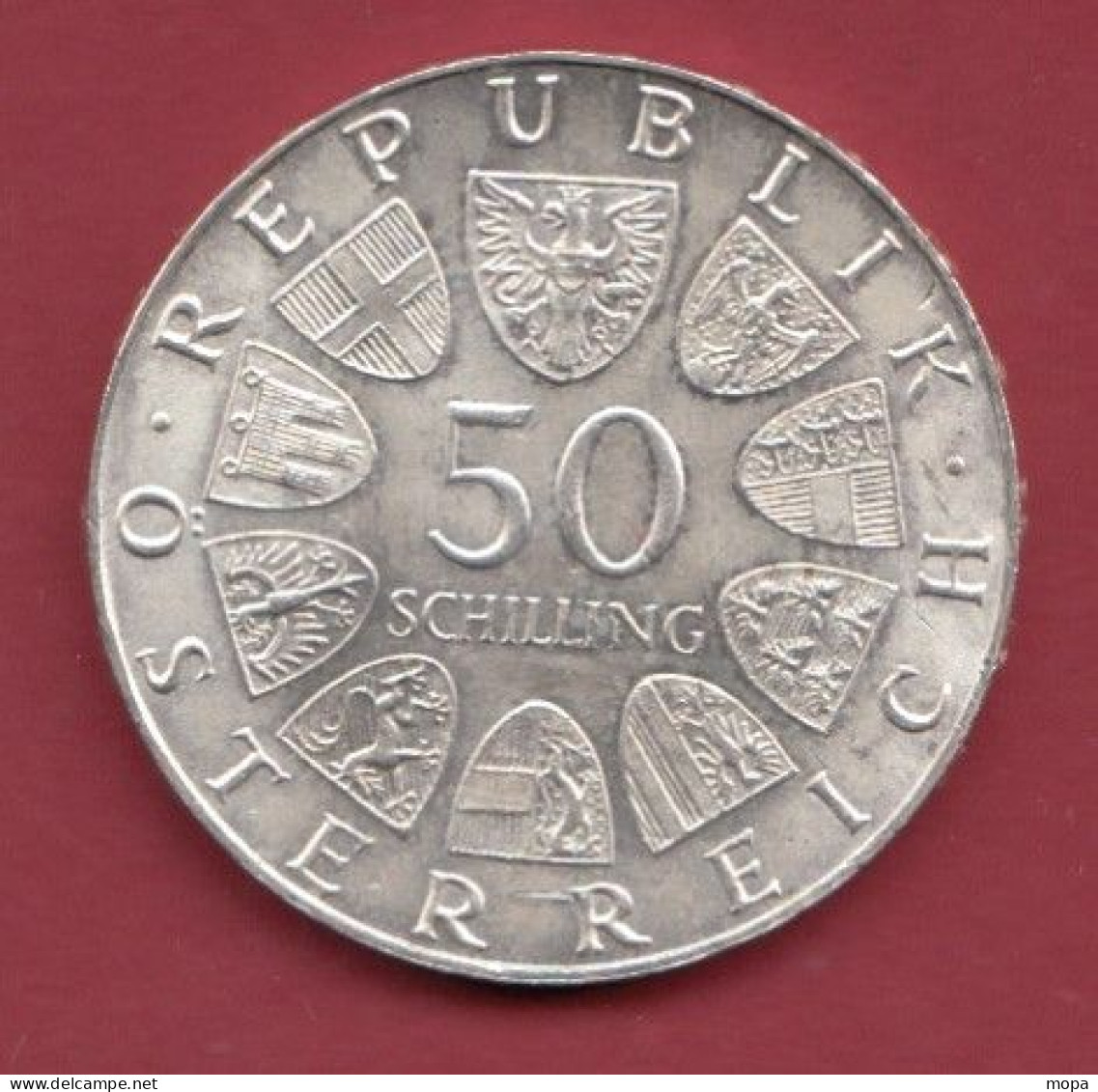50 Schilling---(ARGENT)--1972--350 Anniversaire De L' Univercité De Salzbourg --(10) - Austria