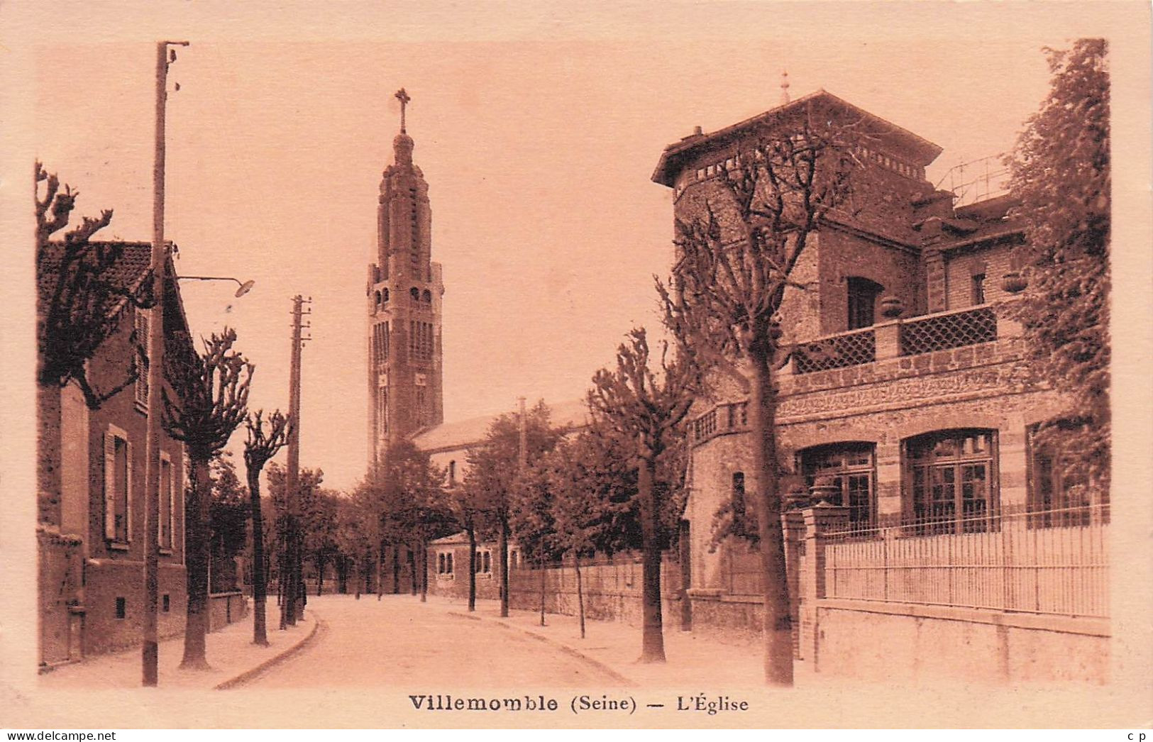 Villemonble - L'Eglise -  CPA °J - Villemomble