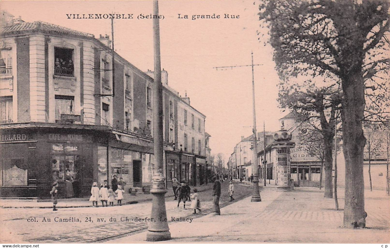 Villemonble - La Grande Rue  -  CPA °J - Villemomble