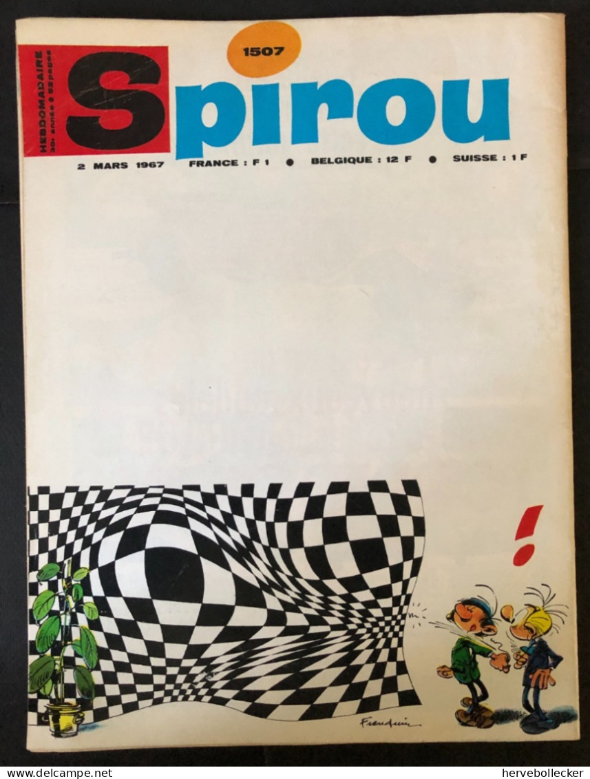 Spirou Hebdomadaire N° 1507 -1967 - Spirou Magazine