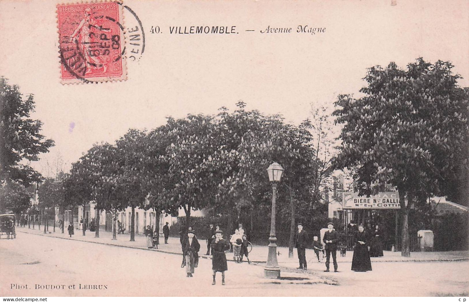 Villemonble - Avenue Magne -  CPA °J - Villemomble