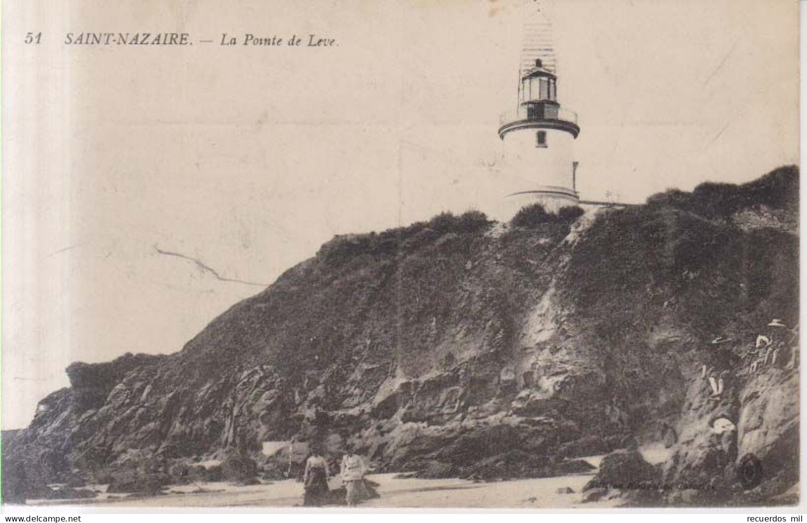 Saint Nazaire  La Pointe De Leve  Carte Postale Animee - Saint Nazaire