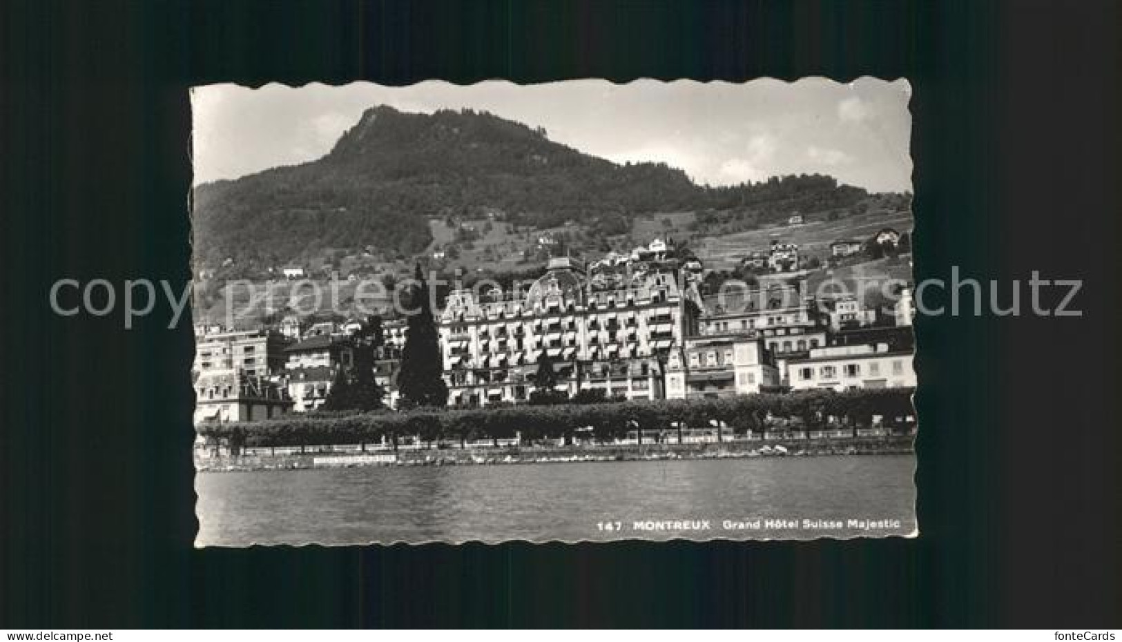 11651728 Montreux VD Grand Hotel Suisse Majestic Lac Leman Montreux - Autres & Non Classés