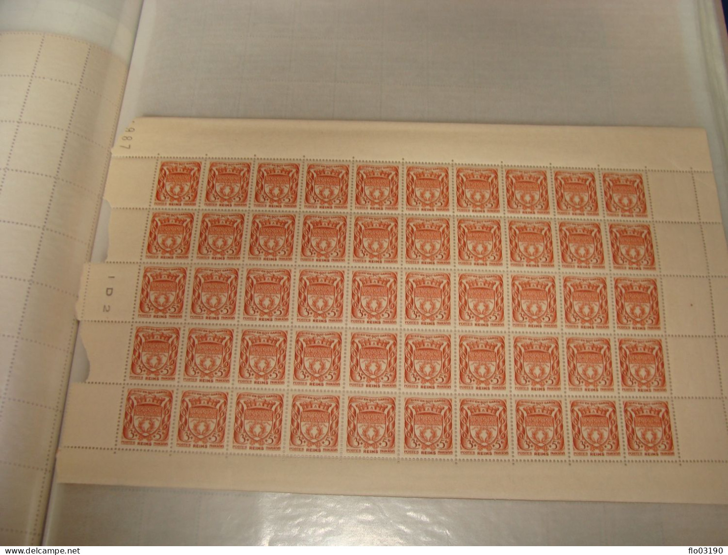 N° 535 En Feuille  De 50 Timbres Entières Neuves - Full Sheets