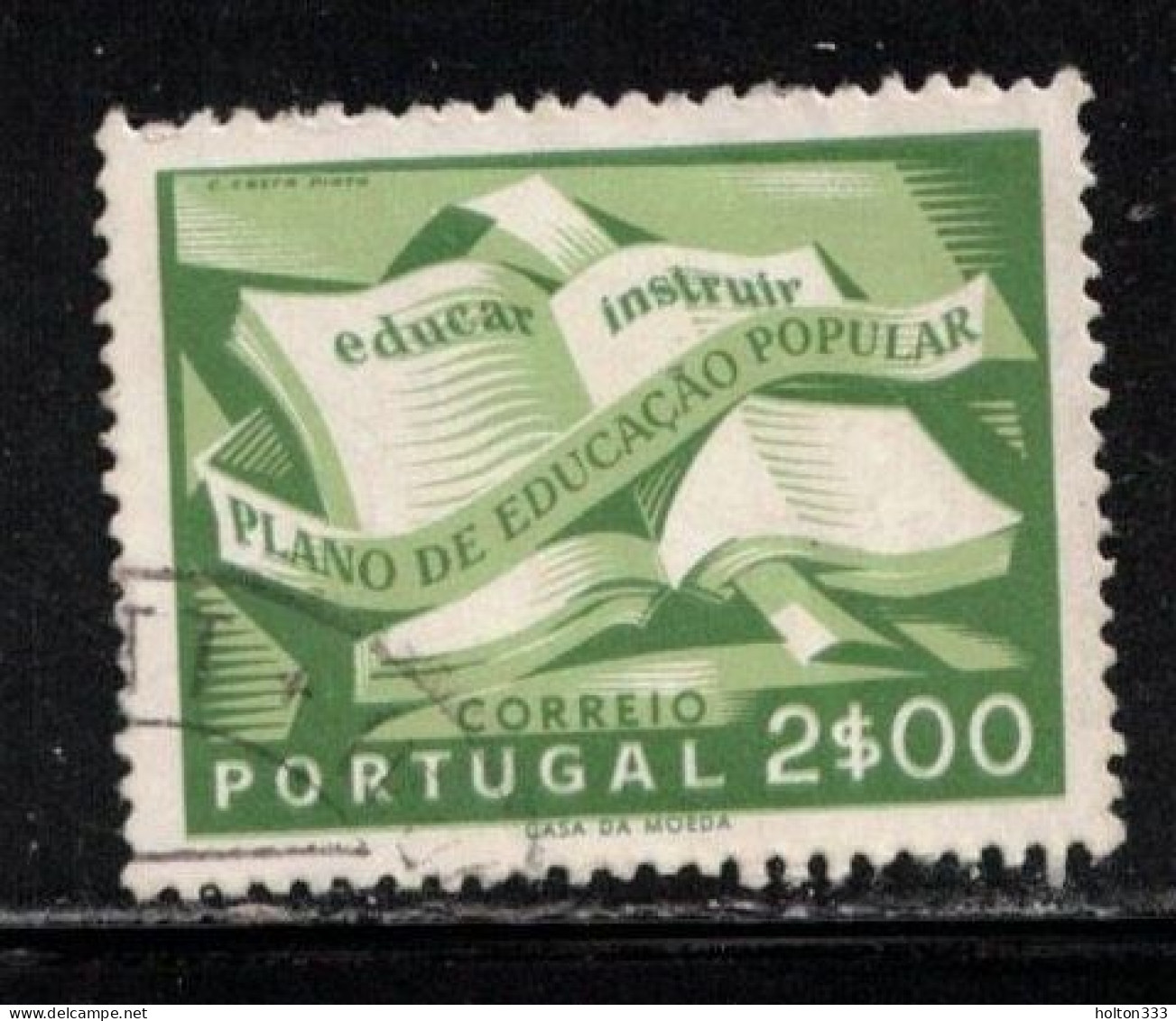 PORTUGAL Scott # 796 Used - Education Plan - Used Stamps