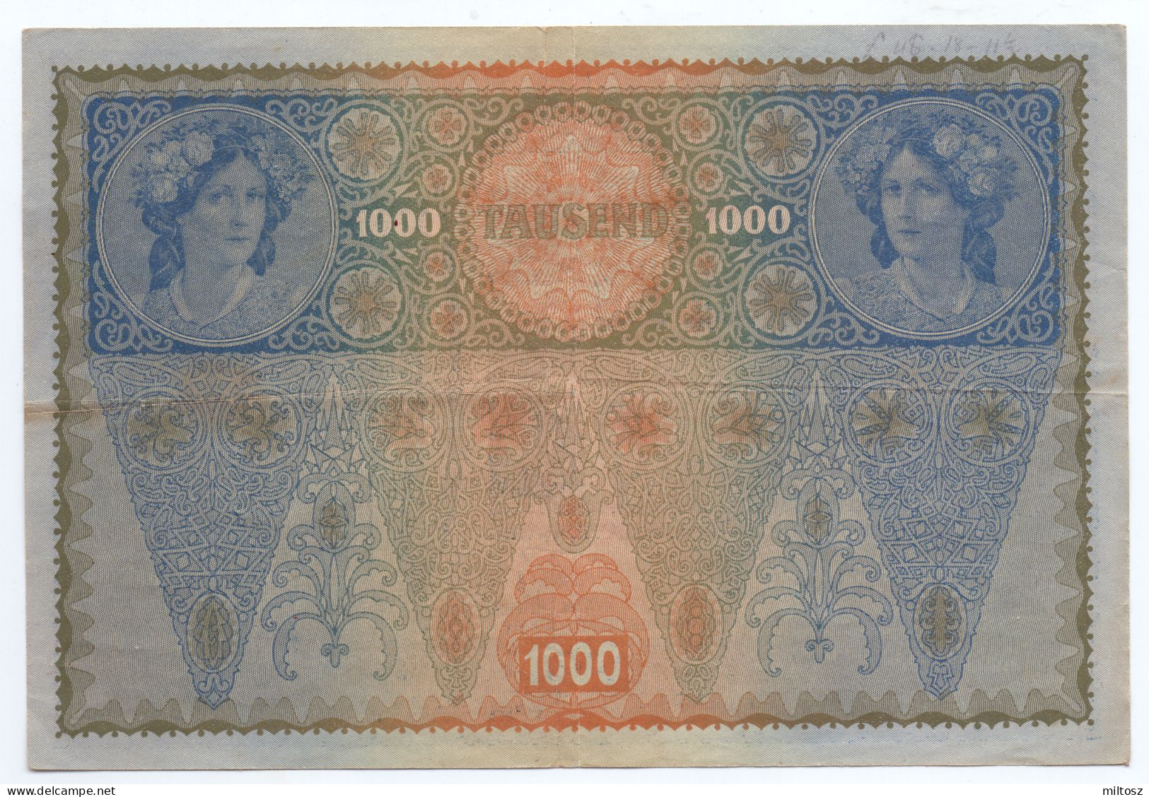 Austria 1.000 Kronen 1919 KM#61 - Austria