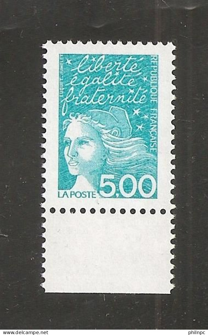 France, 3097b, Type II, Neuf **, TTB, Marianne De Luquet - 1997-2004 Marianne Of July 14th