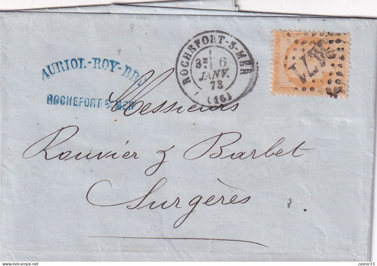 Courrier 1873 - Unclassified