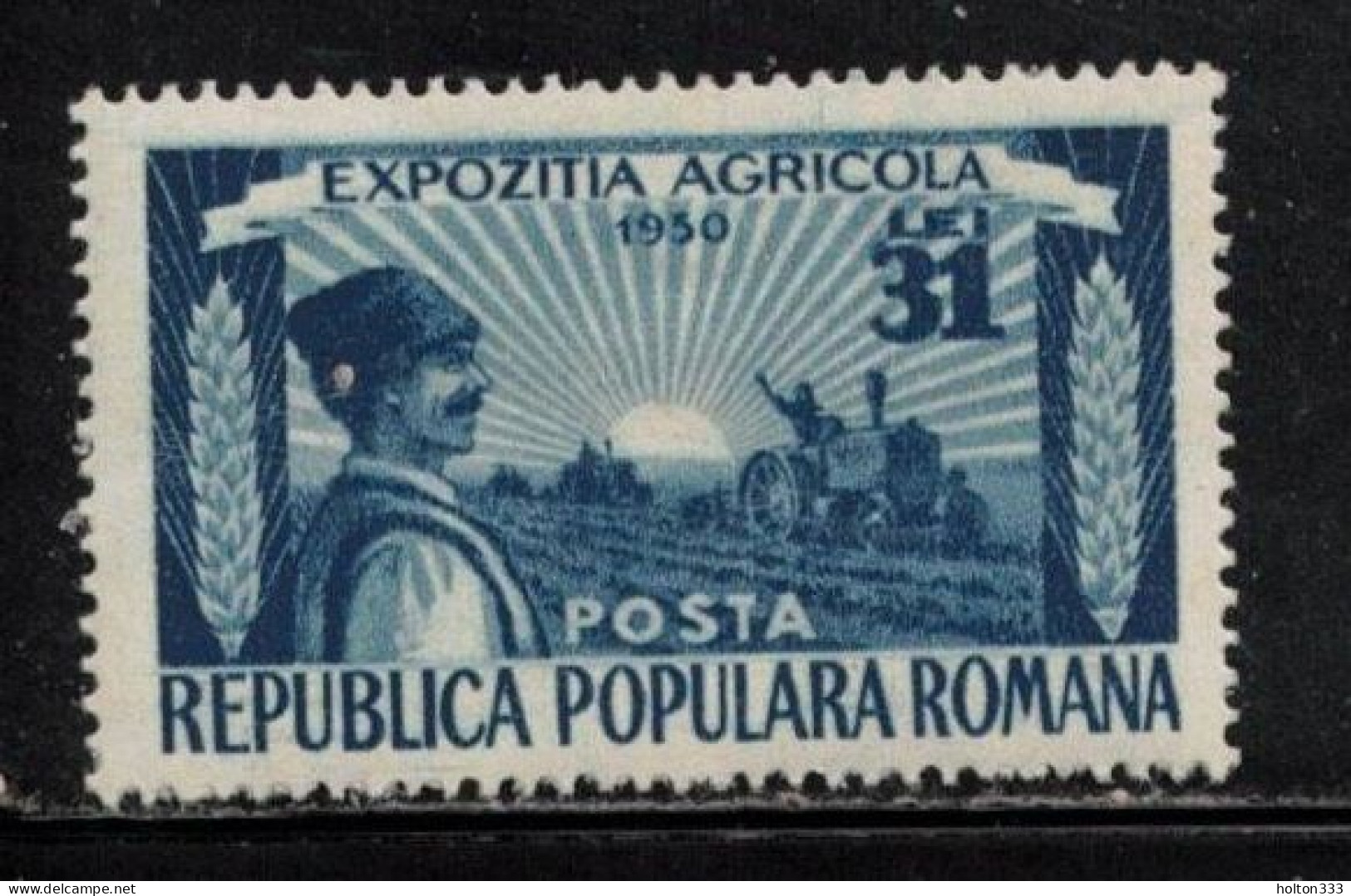 ROMANIA Scott # 767 MH - 1930 Agricultural Exhibition - Ongebruikt